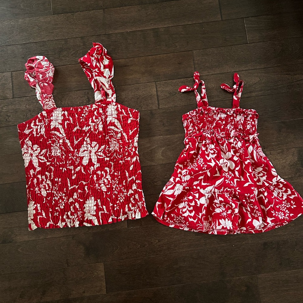 Old Navy Tank Top and Matching Baby Dress
